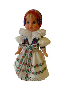 Plastová bábika - Hanačka 30 cm